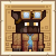 Meowbeard pixel-art mark